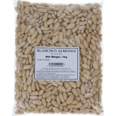 Almonds Blanched - 1kg